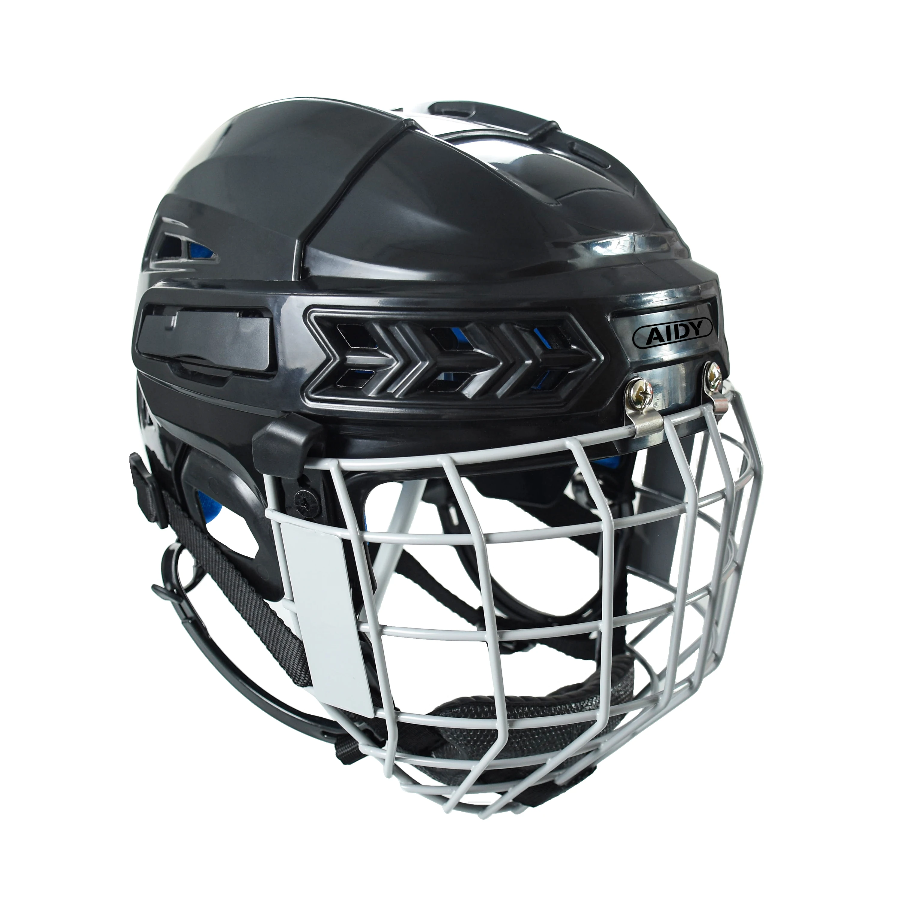 Wholesale custom Ice Hockey Helmet for Adult Children OEM ODM hockey sport helmet protection cascos de hockey casque de