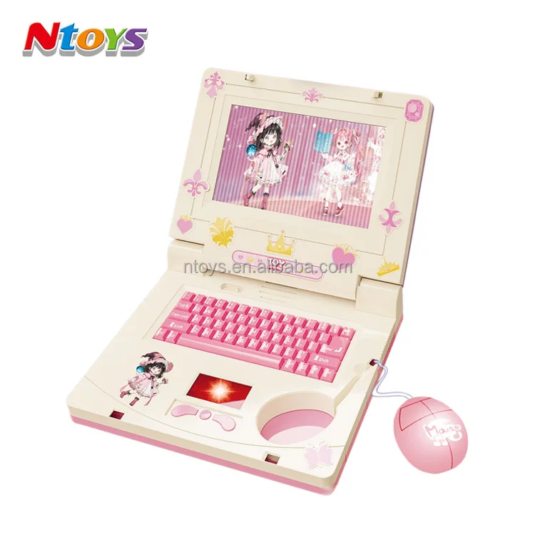 Learning Machine Girls Musical Toy Laptop Educational Learning Computer