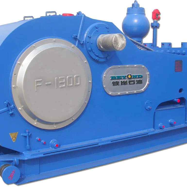 
F1300 Triplex Piston Hydraulic Slurry Mud Pump Drilling Mud 1300HP Drilling API BOMCO Drill Mud Pumps For Sale 