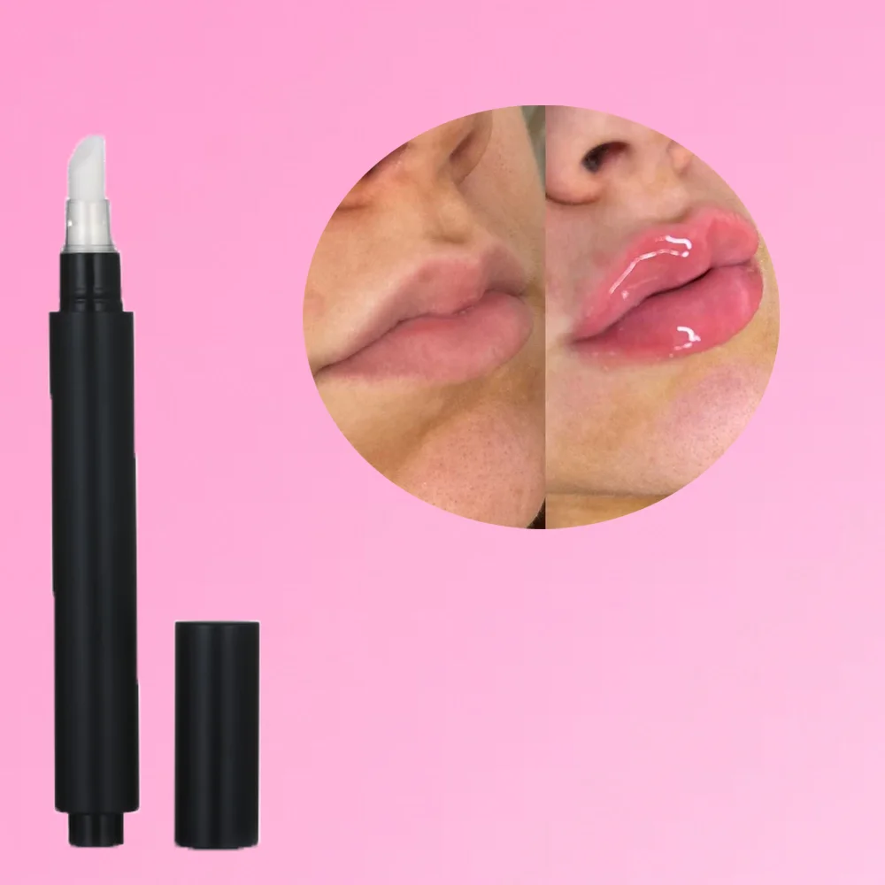 Private label hyaluronic acid lip plumper gloss