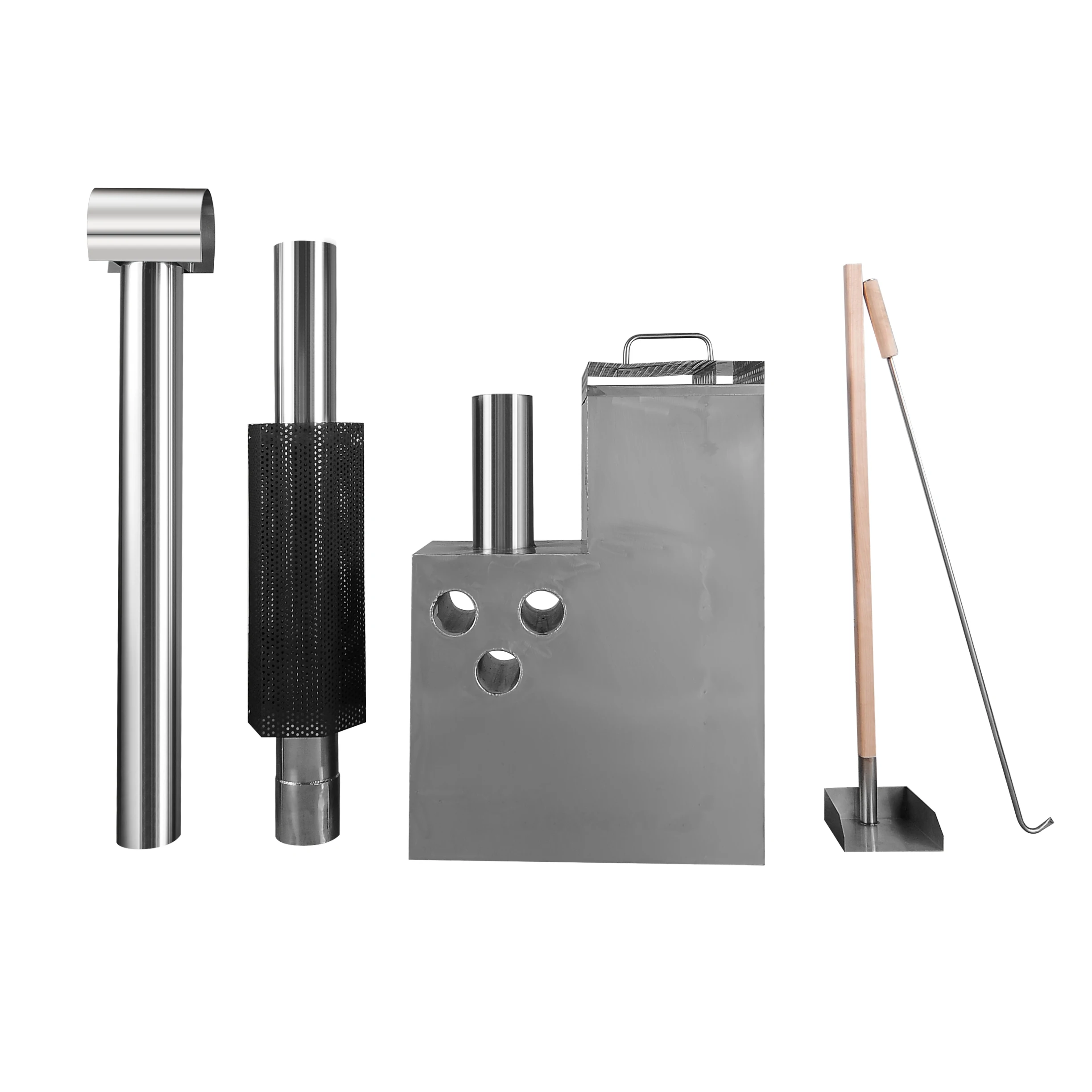 Hot Sale Cedar Hot Tub Wood Fired Spa Hot Tub with Inner Wood Fired Stove Heater