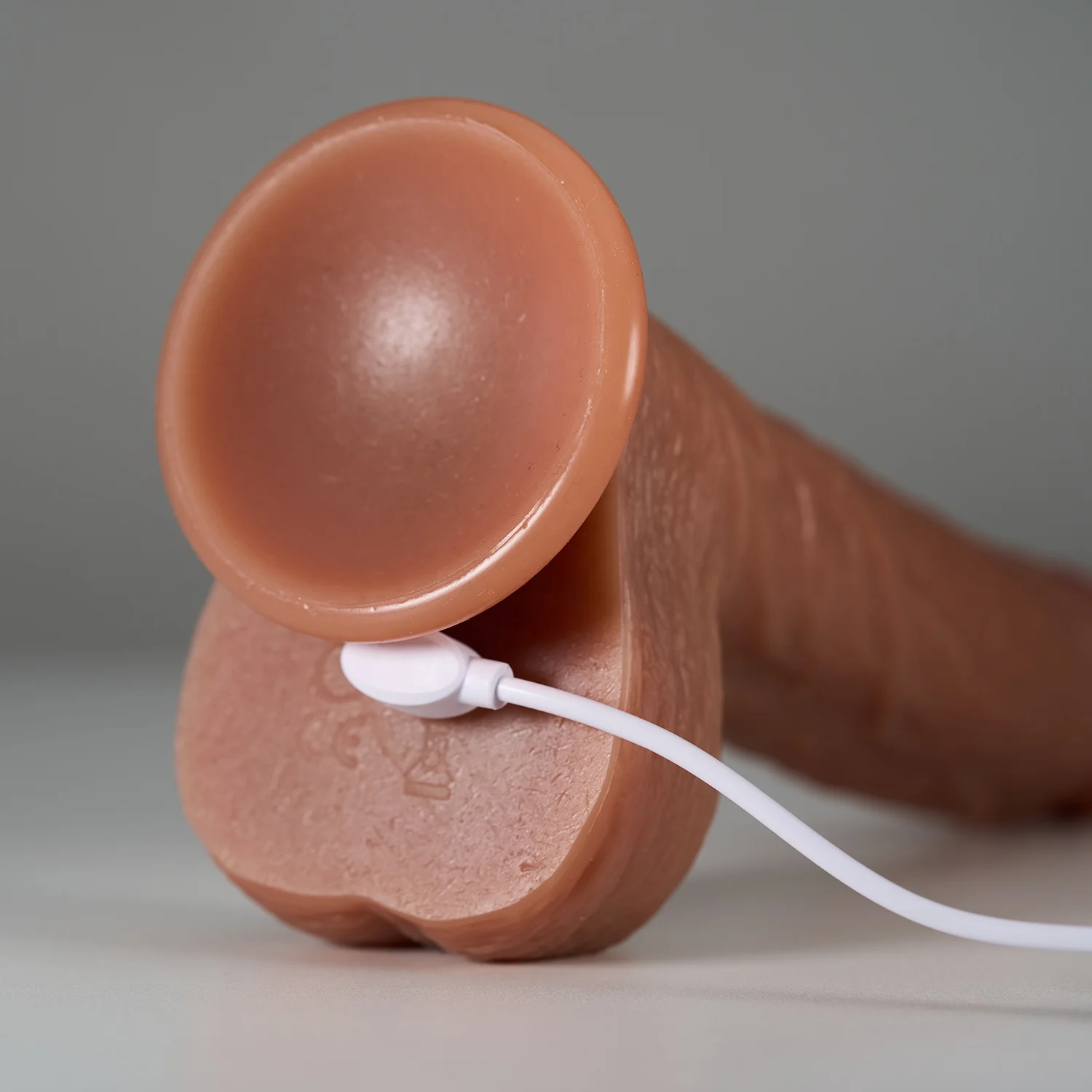 3 telescopic & 5 vibrations liquid silicone remote control realistic heating thrusting dildo vibrator for women