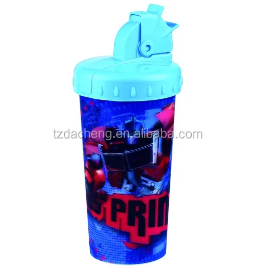 BPA-Free 3D пластиковые бутылки для воды Детский дружелюбный продукт