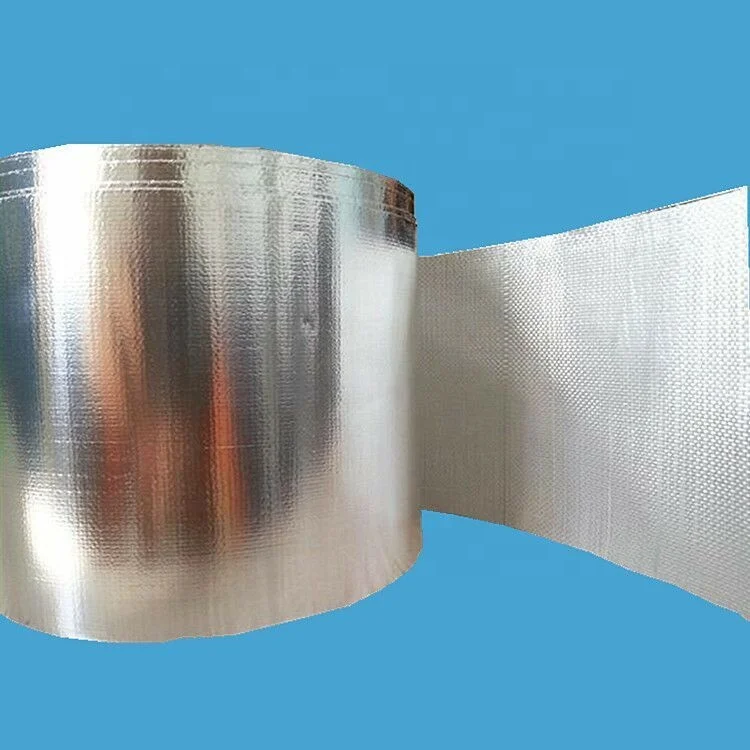 heat insulation facing aluminum foil back fiberglass cloth