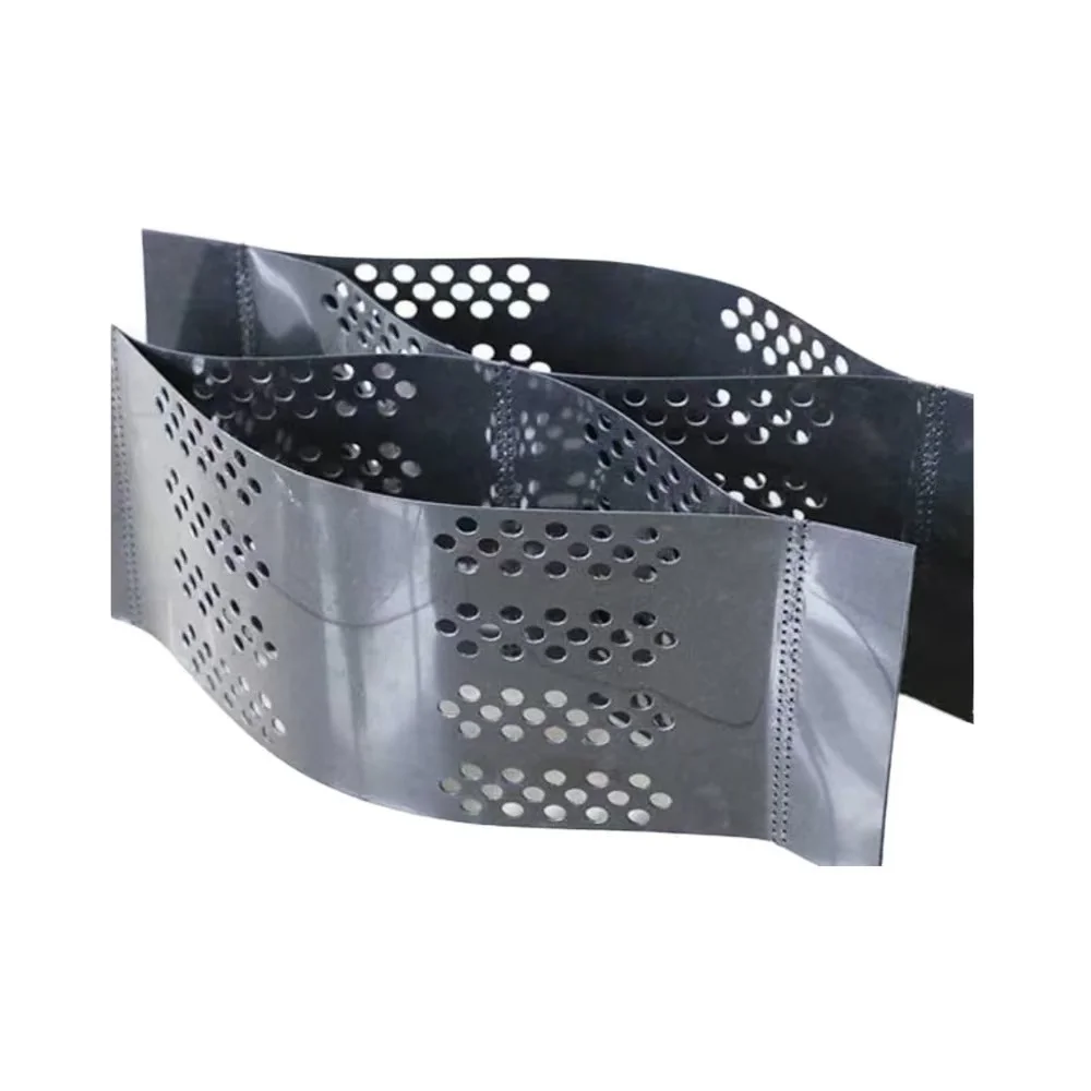 Geogrid reinforcement of roadbed HDPE high-strength perforated honeycomb restraint system for river treatment honeycomb geogrid