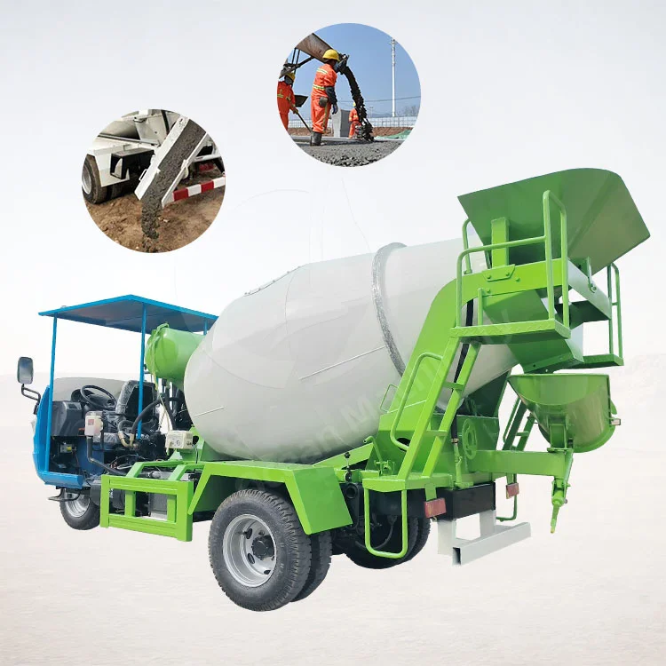 OCEAN Auto Self-Load Carmixer Cement Mixer Tank Motorcycle Concrete Mixer Car for Sale in Jamaica