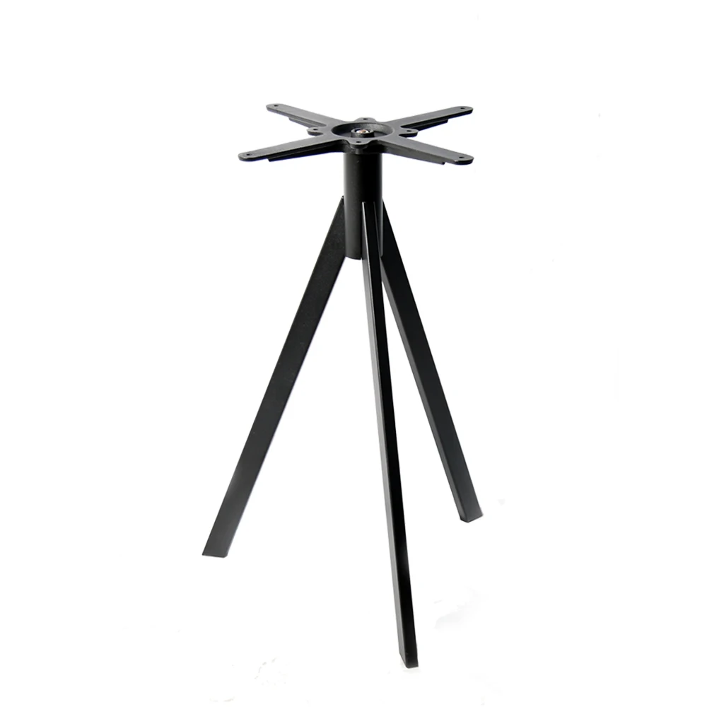 Chuangdi metal table base 3 legs furniture leg powder coating KD package