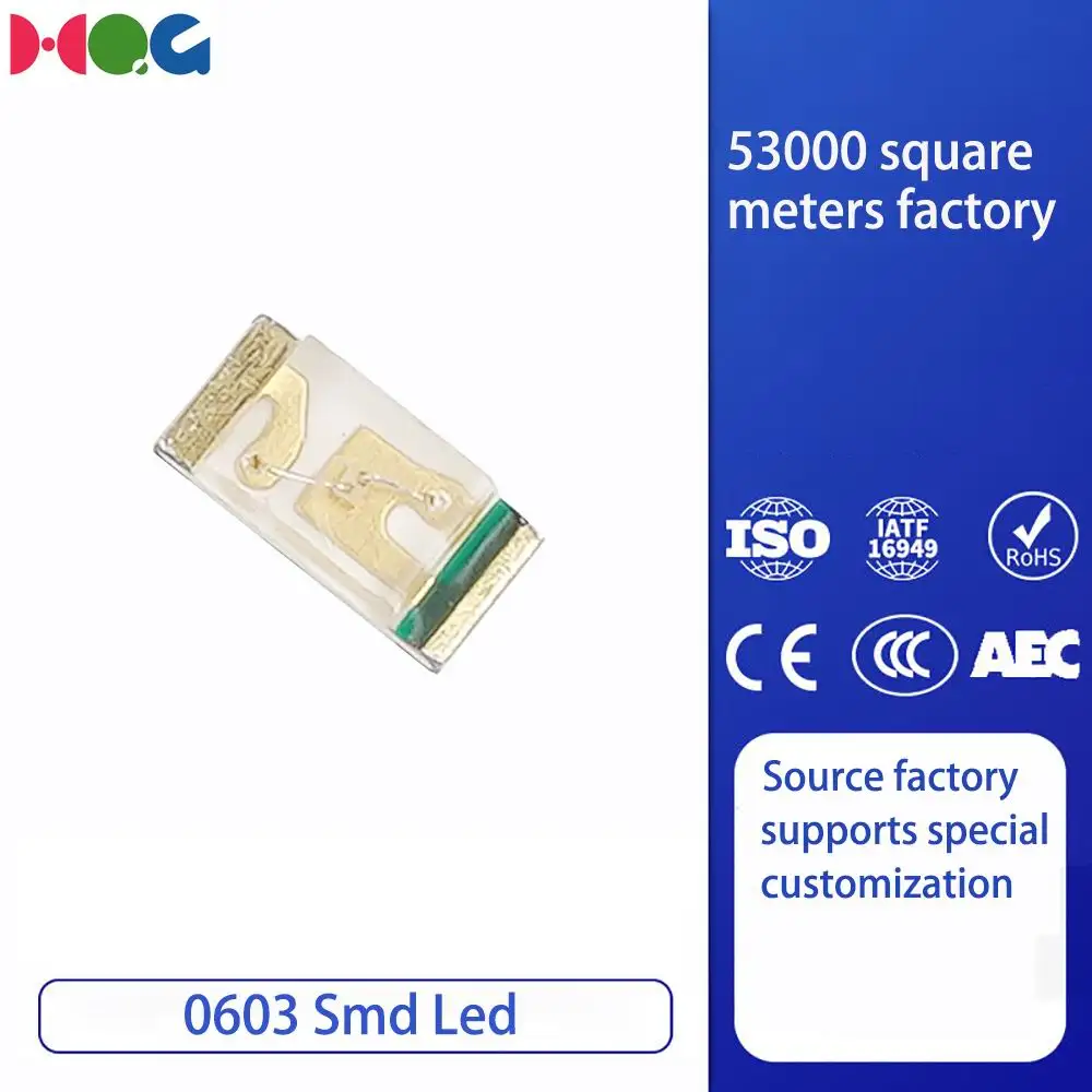 Shenzhen Factory Direct Supply 0603 Led Smd For Electronic Products Status Indication