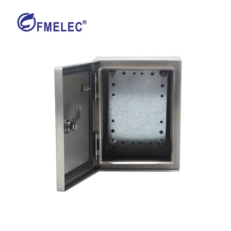 
IP66 portrait stainless steel enclosure 201/304/316 stainless steel cabinet metal distribution box 