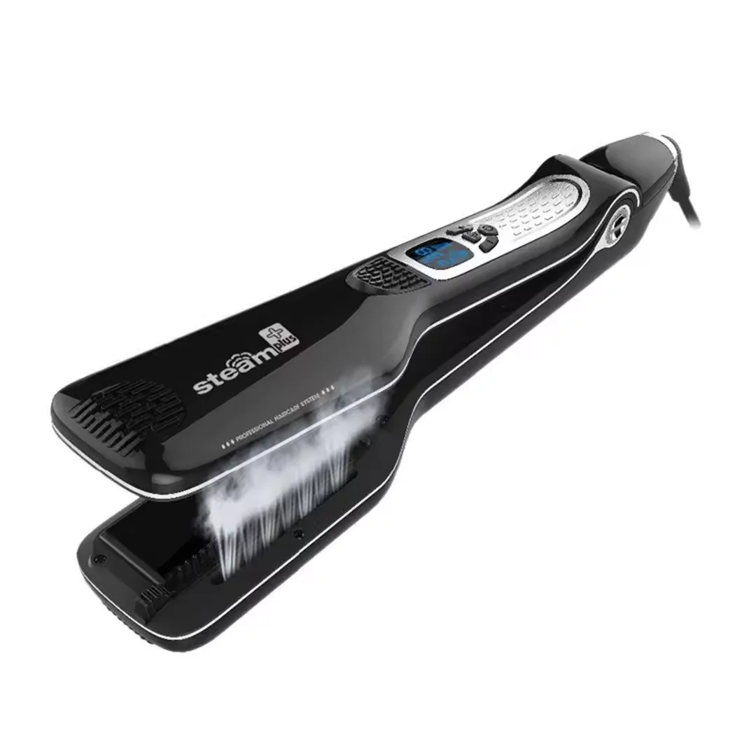 Steam Hair Straightener spray for curling or straightening tourmaline plate ceramic straightening Flat iron