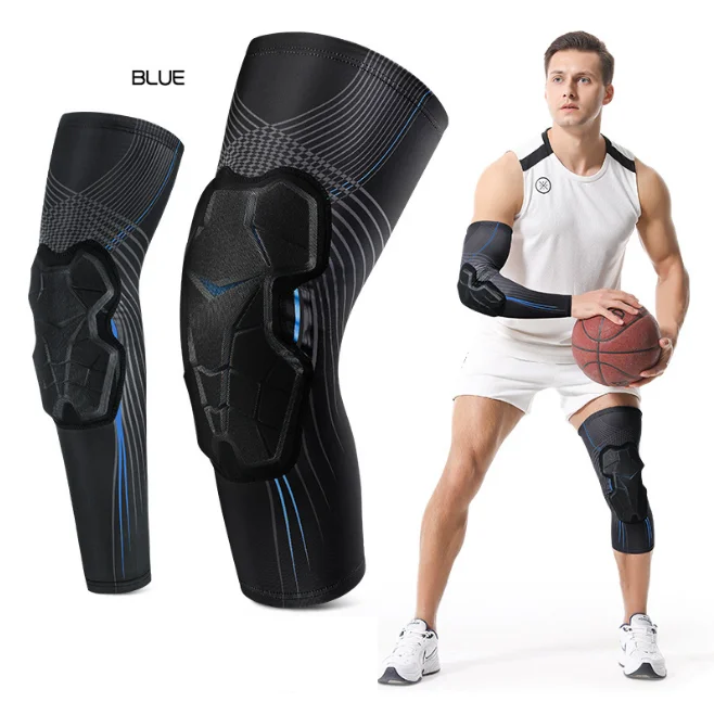 Long Compression Leg Sleeves Braces For Basketball Volleyball Football Basketball Sports Kids Youth Volleyball Knee Pads