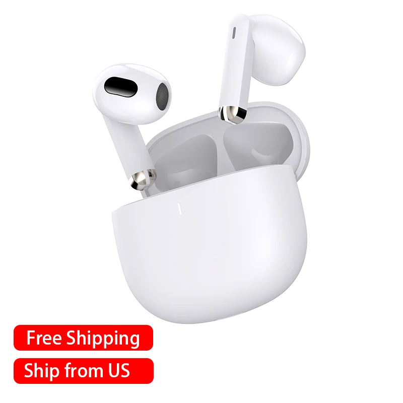 Free Shipping From USA Wireless True Stereo Waterproof Blue In Ear TWS Headset tooth Earbuds Wireless Earphones Headphones