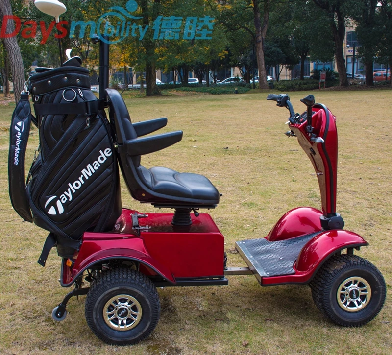 1-Seater Electric Golf Buggy Golfing Cart with 24V 1000W Two Steps Mid Transaxle