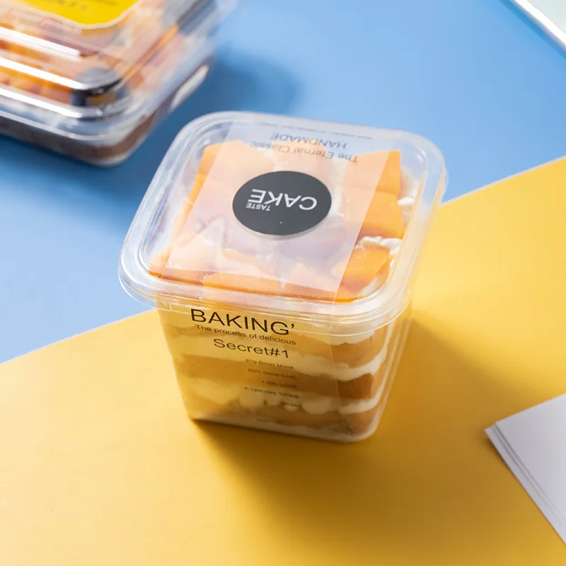 Wholesale Custom Printed Mini Clear Disposable Plastic Yogurt Pudding Desert Dessert Ice Cream Cups With Lids