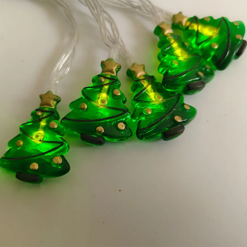 Led String Lights Battery Operated 1.5m10led Christmas Lights Decor for Christmas Tree