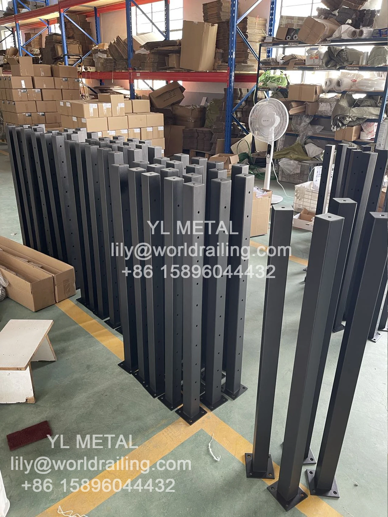 High Quality Outdoor Tensioning Steel Cable Balustrade Deck Balcony Stainless Steel Cable Railing Post