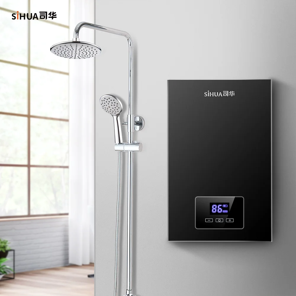 9-36kw ETL Certificate House Hotel Shop Stainless Steel Touch Control Panel Electric Water Heater Without water tank