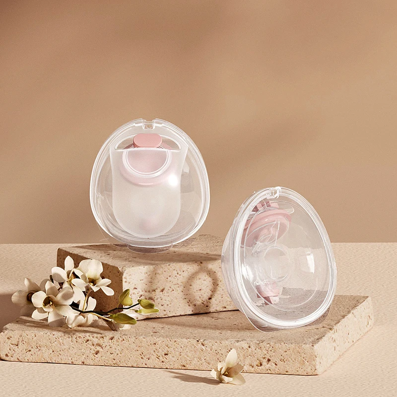 NCVI New In-bra Wireless Breast Milk Collector Silicone Breast Pump Tee Portable Wearable Breast Cup