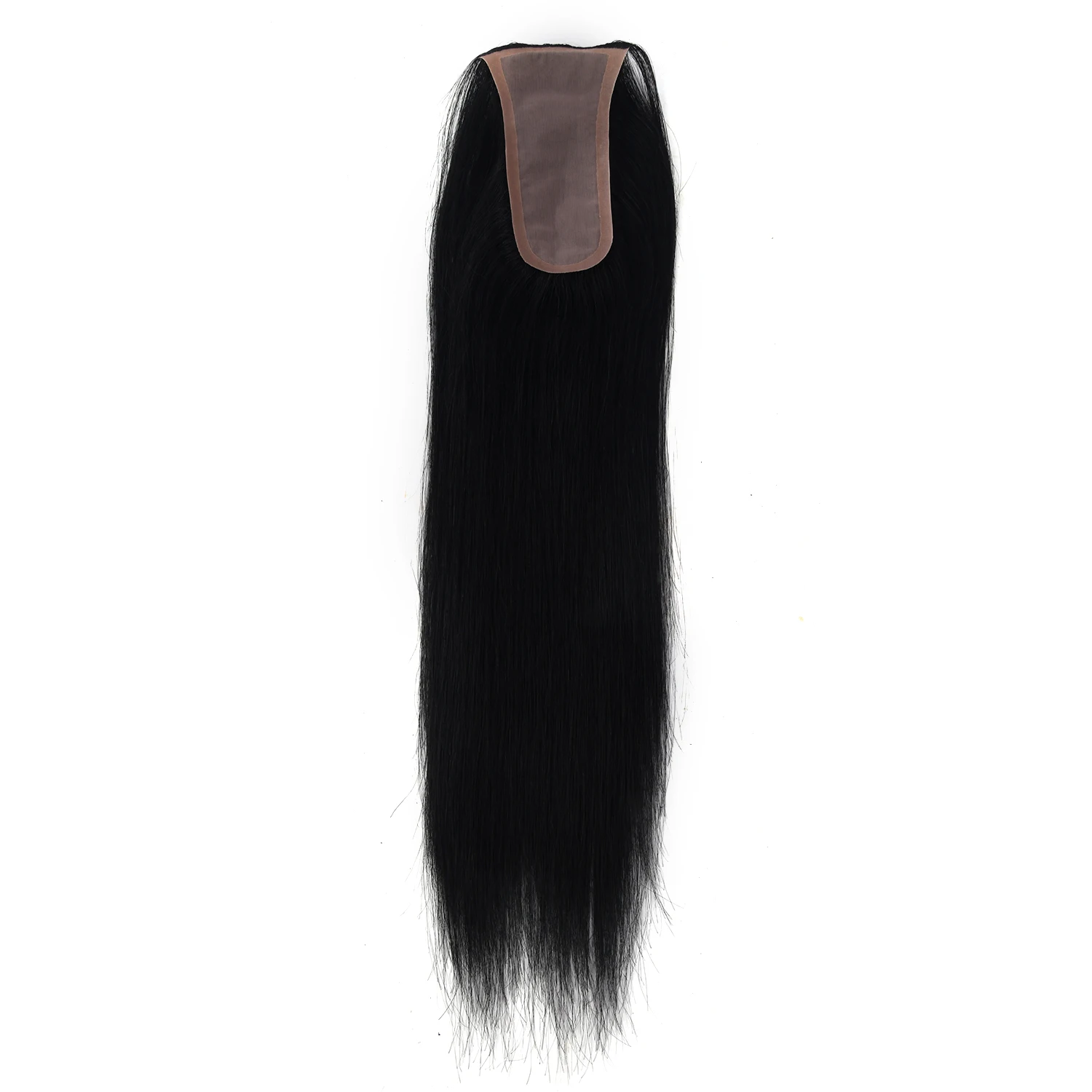 Free Sample Neitsi  5.5x2.75 straight hair  cuticle aligned virgin european uman hair toppers top hair pieces for women
