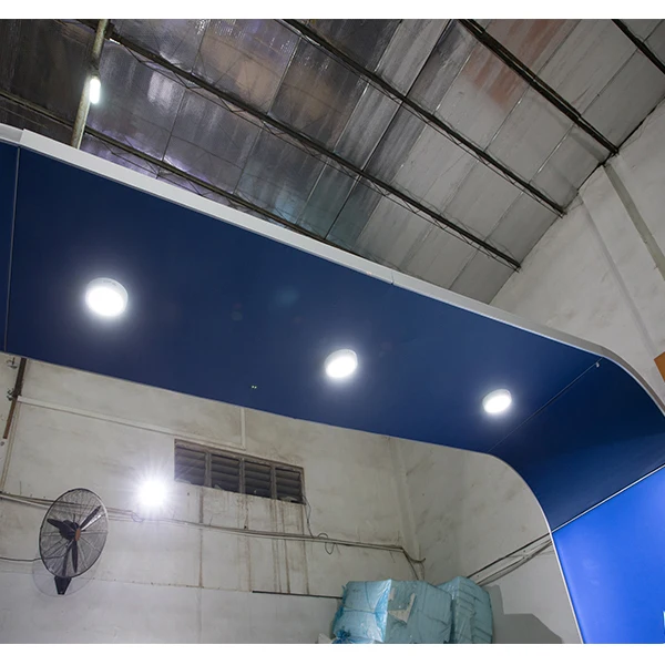 Custom M-series System Easy Assemble Aluminum Light Box Backlit Trade Show Exhibit Booth Partition Walls Exhibition Booth