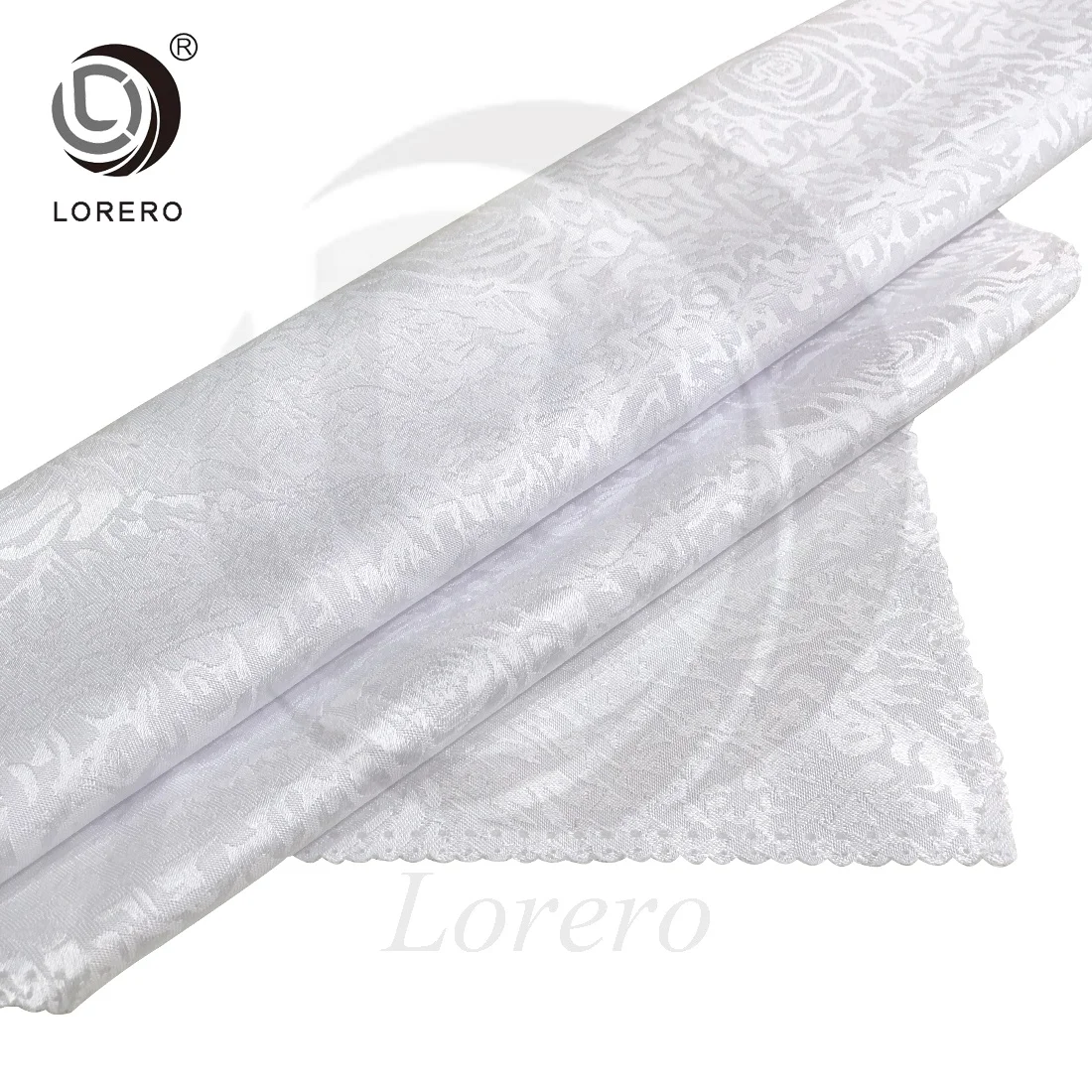 Hot Sale Jacquard Weave Polyester cotton table  Cloth Napkins Wedding Restaurant Polyester Decoration