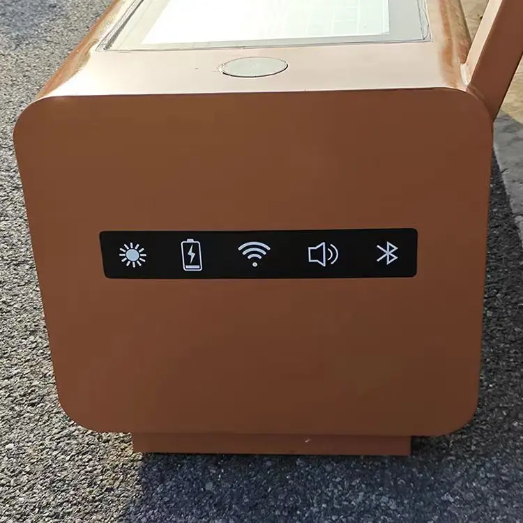 2023 новые продукты Wifi умная зарядка солнечные скамейки