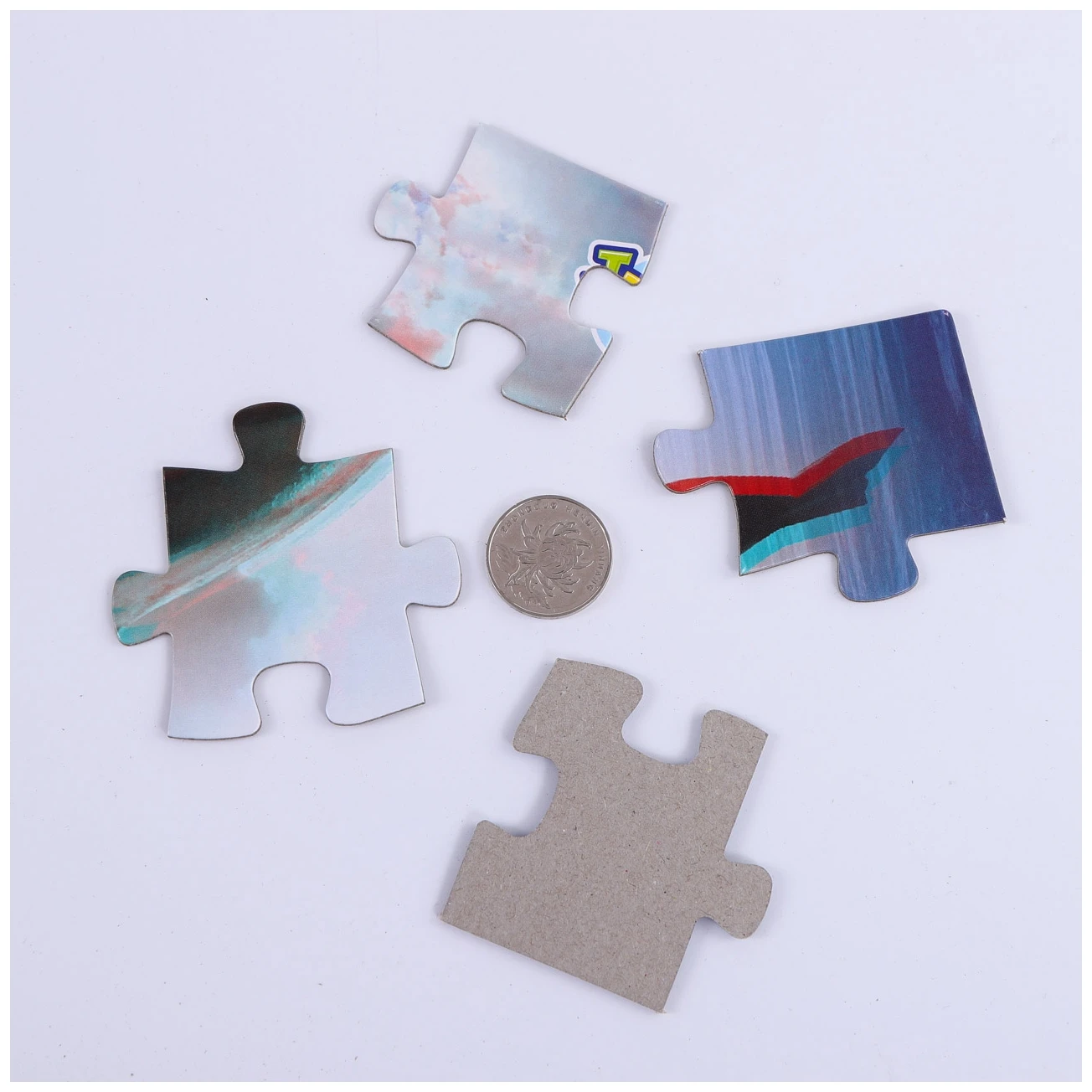 
Cartoon pattern DIY puzzle, 3D educational toy puzzle customization 