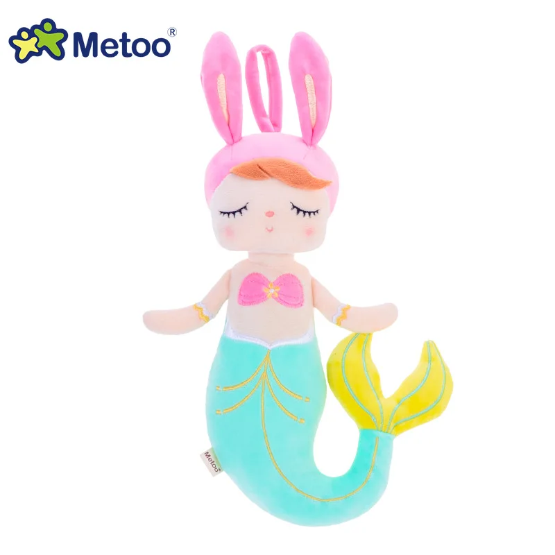 2019 New Style  Plush girls Dolls Lovely Metoo Plush Angela with mermaid tail toy