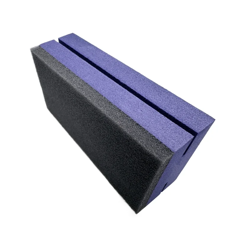 NBT Premium Nano Ceramic Coating Applicator Pad EVA Wax Sponge Pads Block With Suede Cloth
