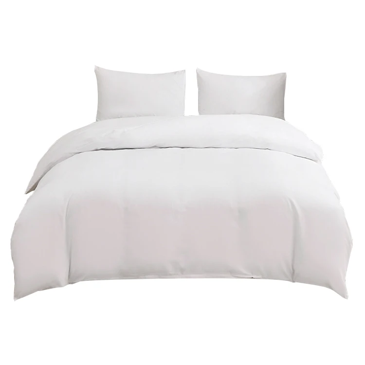 Aamzon hot sale high quality soft quilt cover microfiber sheet hotel duvet cover set