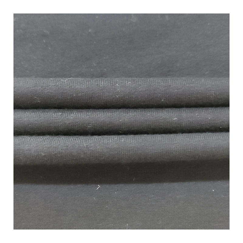 Wholesale Customized French Terry  97% Cotton 3% Spandex knit fabric  T-shirt clothing fabrics