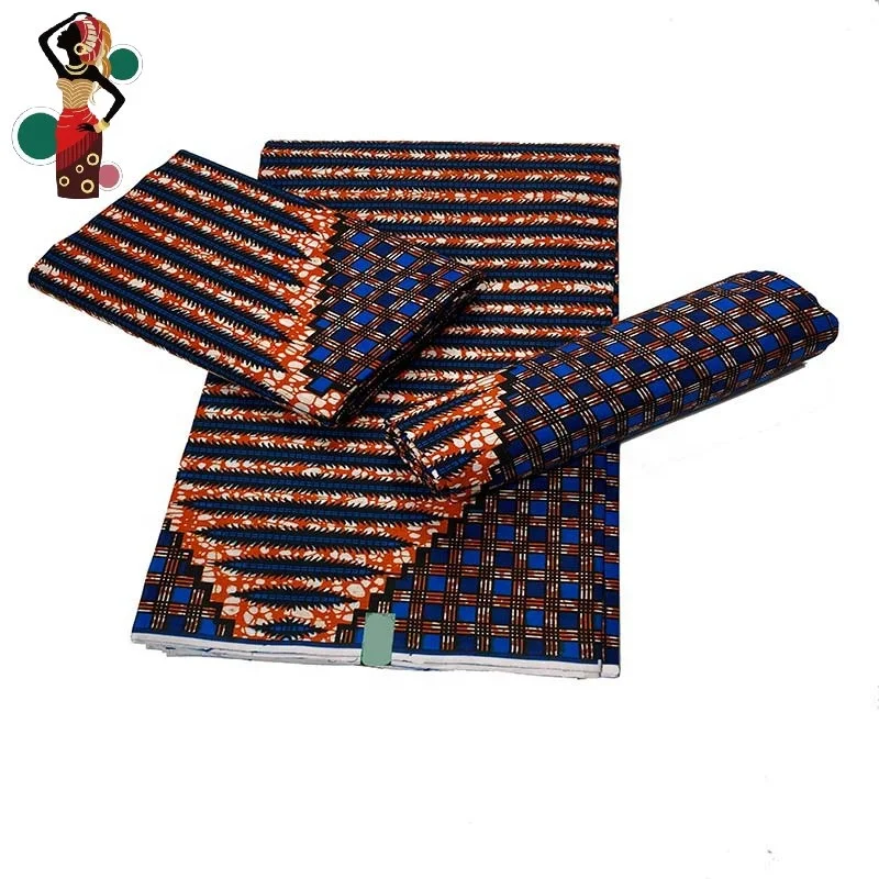  2021 Новая мода 100% хлопок воск печать ткань настоящий Kente одежда для женщин и