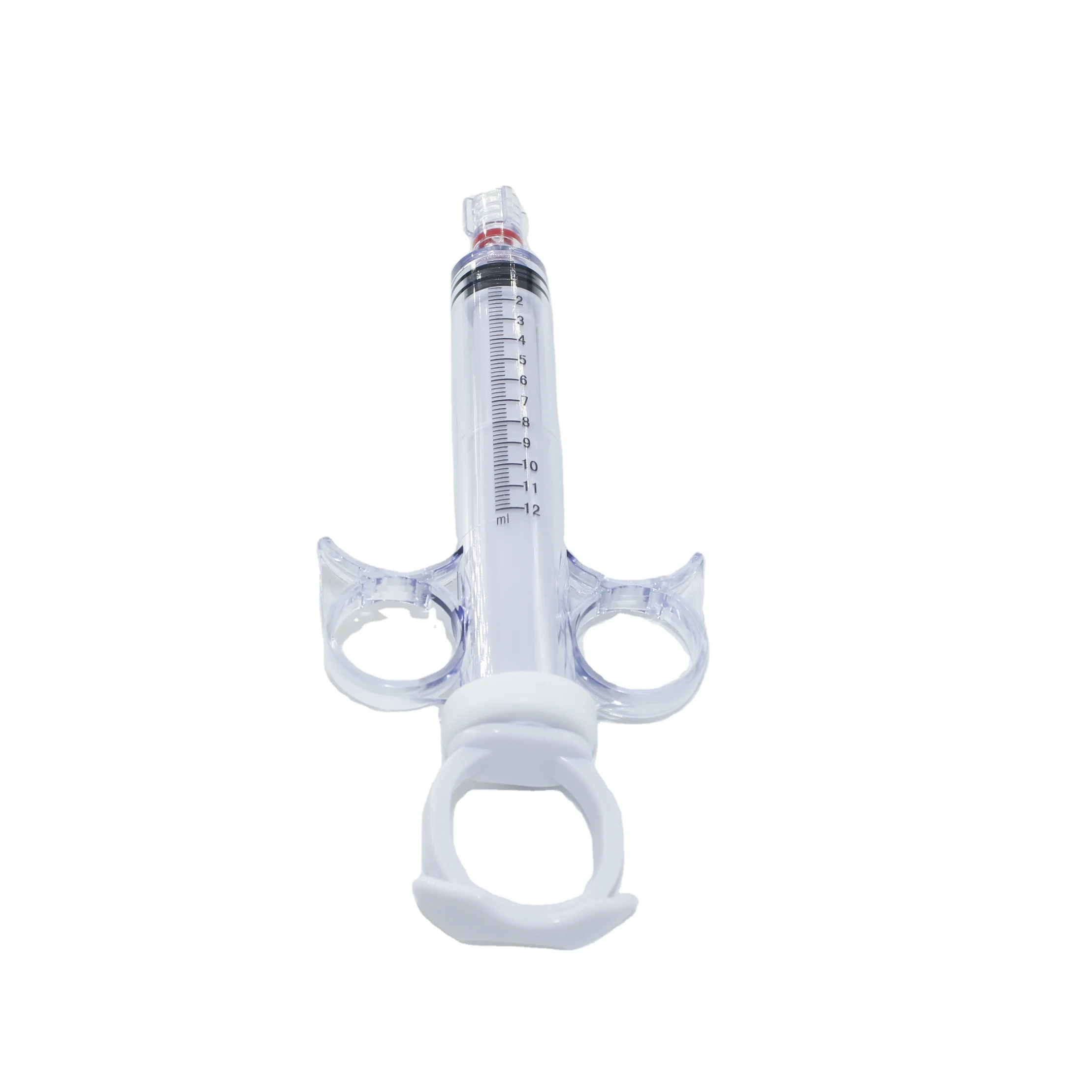 
Ortus CE 10cc 12cc medical angiography Dose control syringe with Rings Plunger 