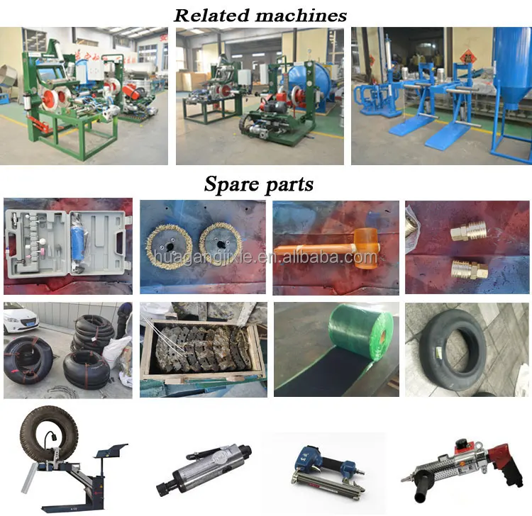 Tire-retreading-equipments