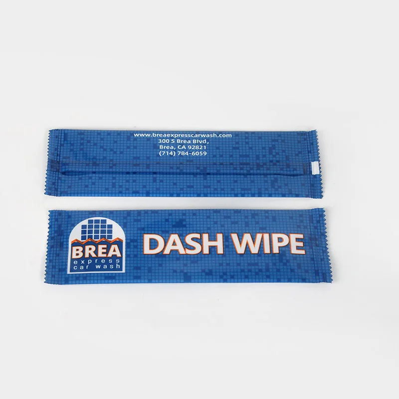 Car Wash Cleaning  wipes individual dash wipes mini pack disposable car wash dash wipes