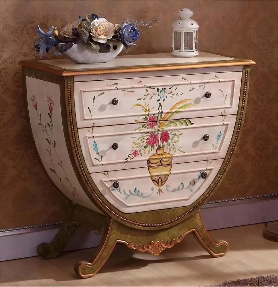 
Recycle Wood Art Deco Cabinet Shoe Chest With Drawer Chinese Antique Style Corner Shoes Cabinet 