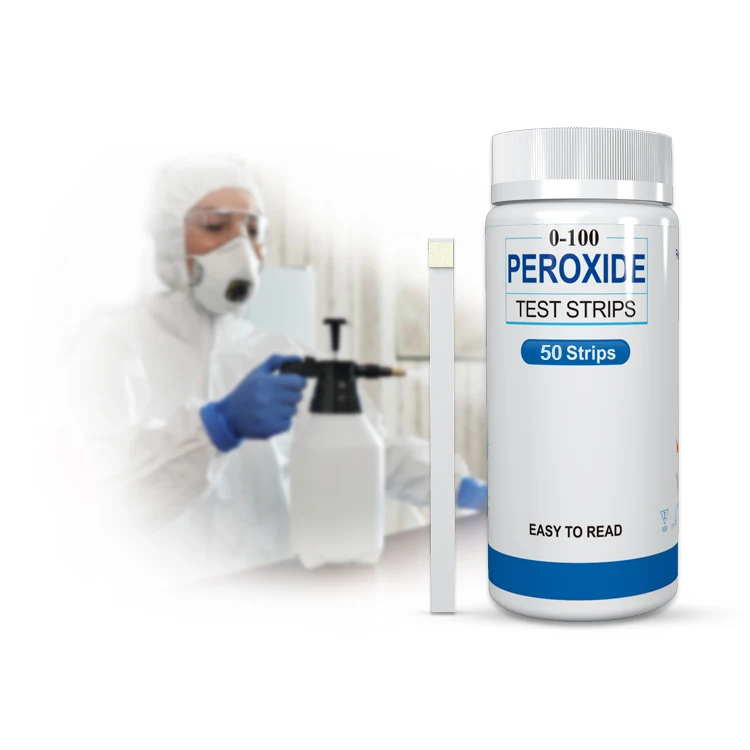 Hydrogen Peroxide Strips 0-100 Are Versatile For A Wide Range Of Industries And Relied On To Test Swimming