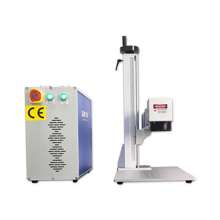 SUNTOP portable fiber cnc laser marker 20w 30w 50w fiber laser marking machine