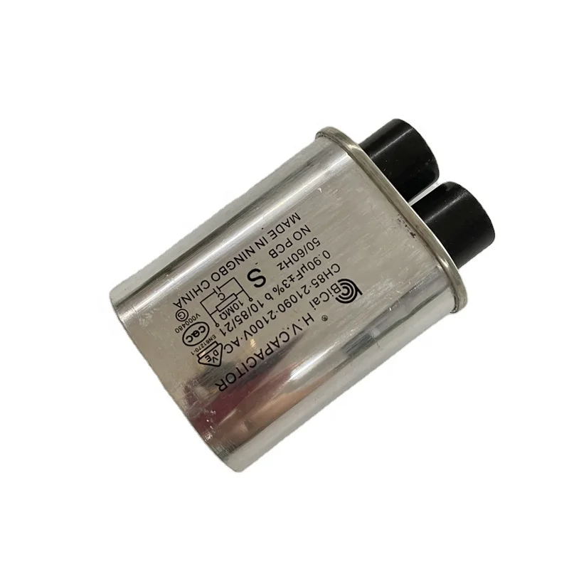 Бытовых микроволновых печей высоковольтный конденсатор с алюминиевой крышкой CH85 21090 микроволновая печь 2100vac 0 90 мкФ