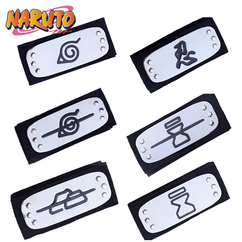 Japanese Anime Headband Kakashi Headwear Cosplay Accessories Headband