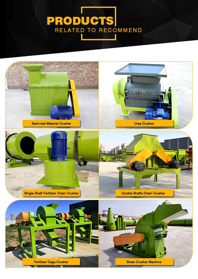 Crusher/grinder machine/compost crusher