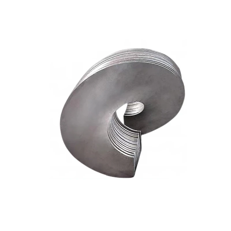 New Arrive Sectional Helical Blade for Screw Feeder Stainless Steel Heavy Sectional Helix Blade Flight with Special Size