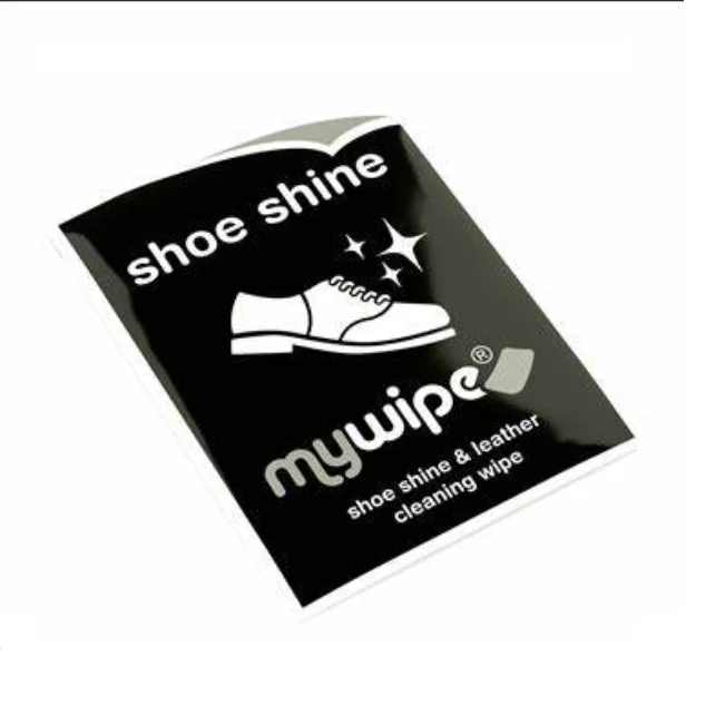 Wholesale Sneaker Individual Pack Disposable Stain Dust Removal Leather Sport Shoes Cleansing Wet Wipes