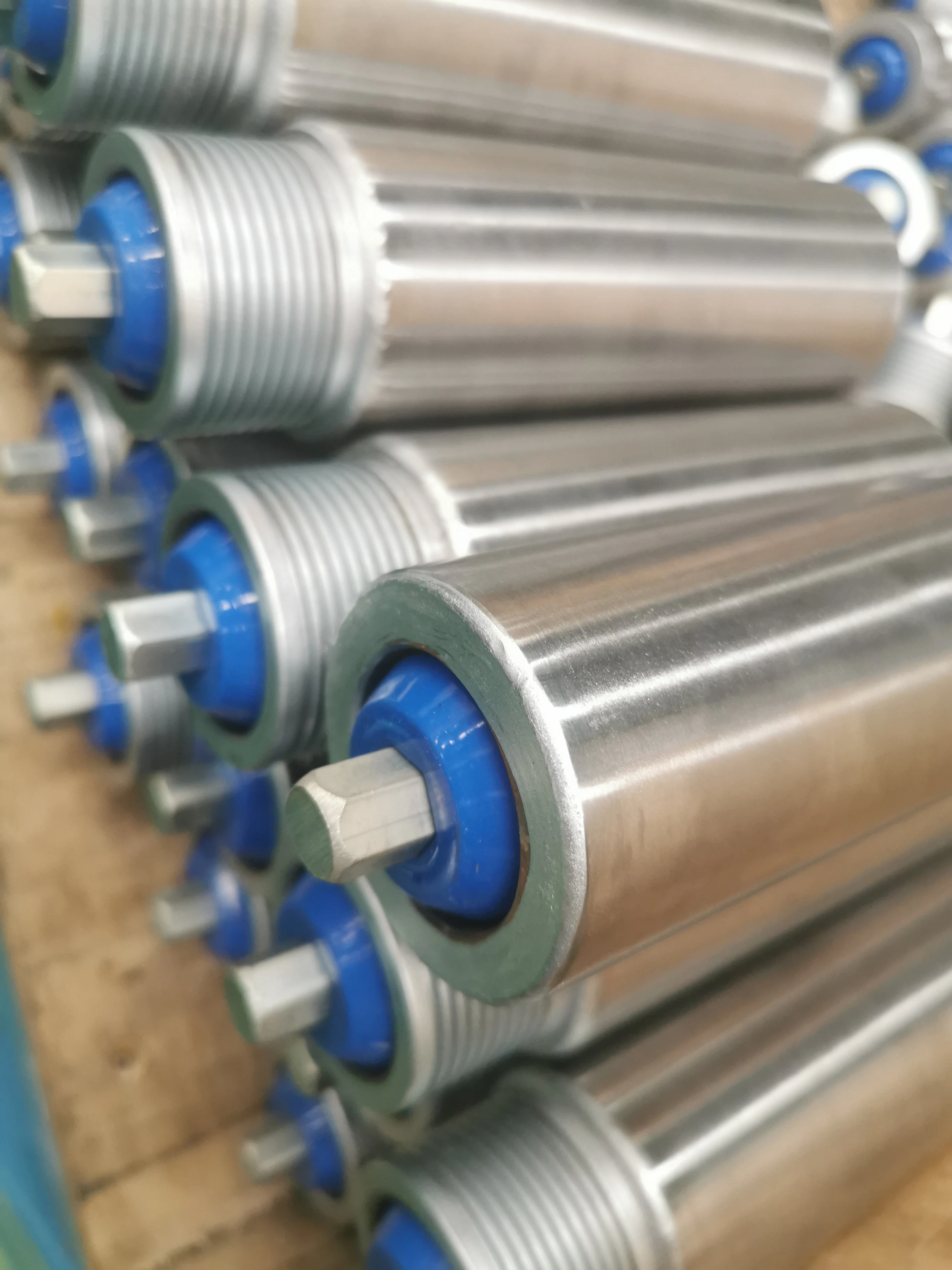 high efficient Roller Conveyor Line with carbon steel