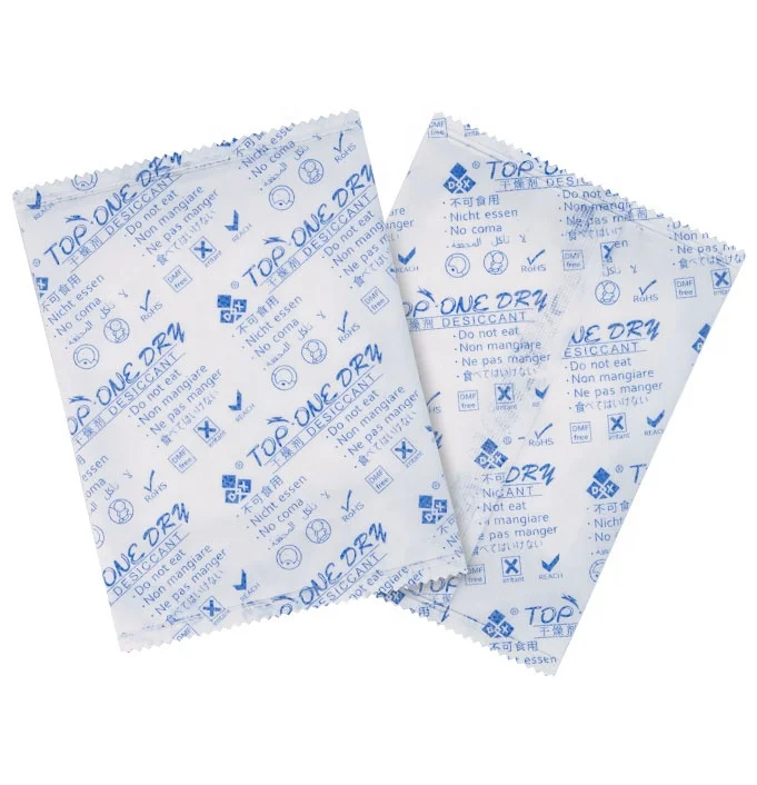 China Supplier Hot Selling Cacl2 Desiccant 5G 10G 25G Calcium Chloride Desiccant Sachet (60863720803)