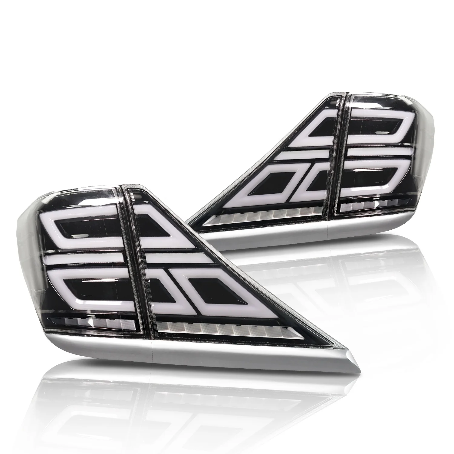 Factory manufacturer led 2008-2015 tail lamp for Alphard  Plug And Play rear light for toyota Vellfire Rear Taillight