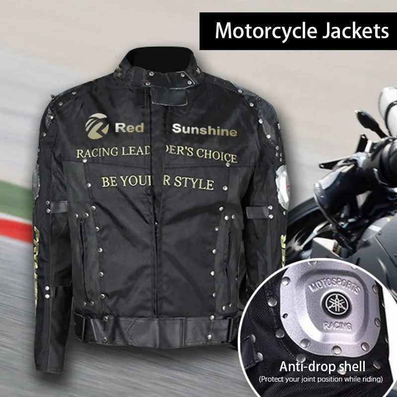 Oem Waterproof Protection Customize Racing Suit Leather Motorbike Racing Jacket Windproof Motorcycle Armor Jacket