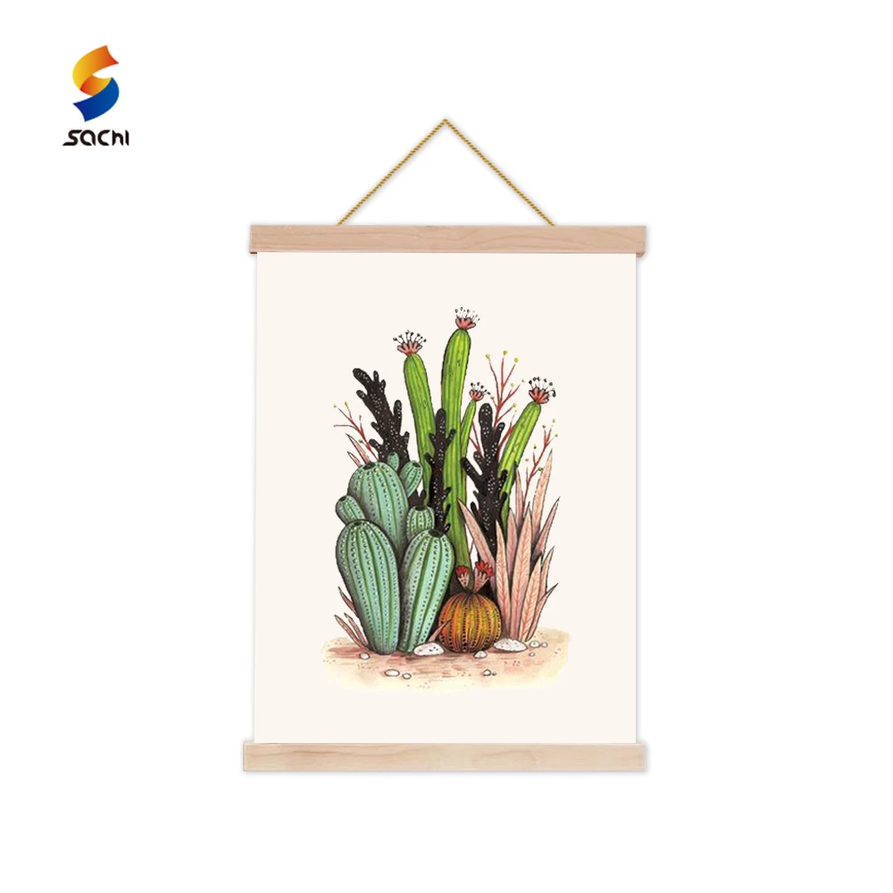 custom size wall fabric anime poster with frames printing Banner poster wall art decoration poster pictures hanging scroll