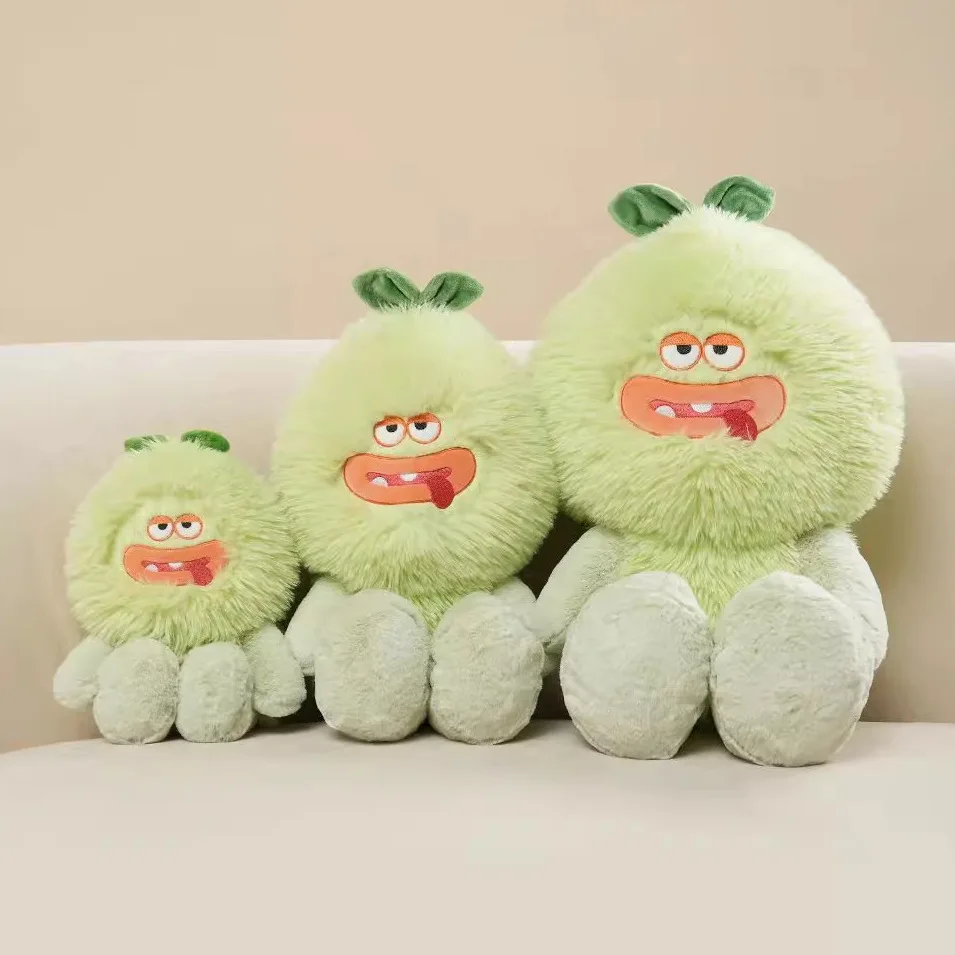 Cartoon Monster Funny Plush Toy Doll Long Hair Cotton Material Birthday Gift Wholesale