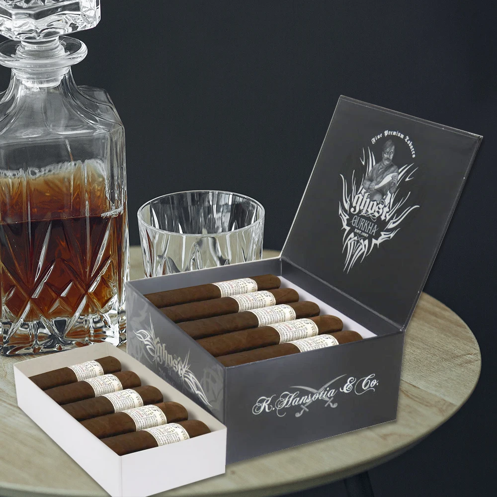 custom premium paper cardboard box MDF wooden tobacco case robusto toro luxury cigars packaging boxes